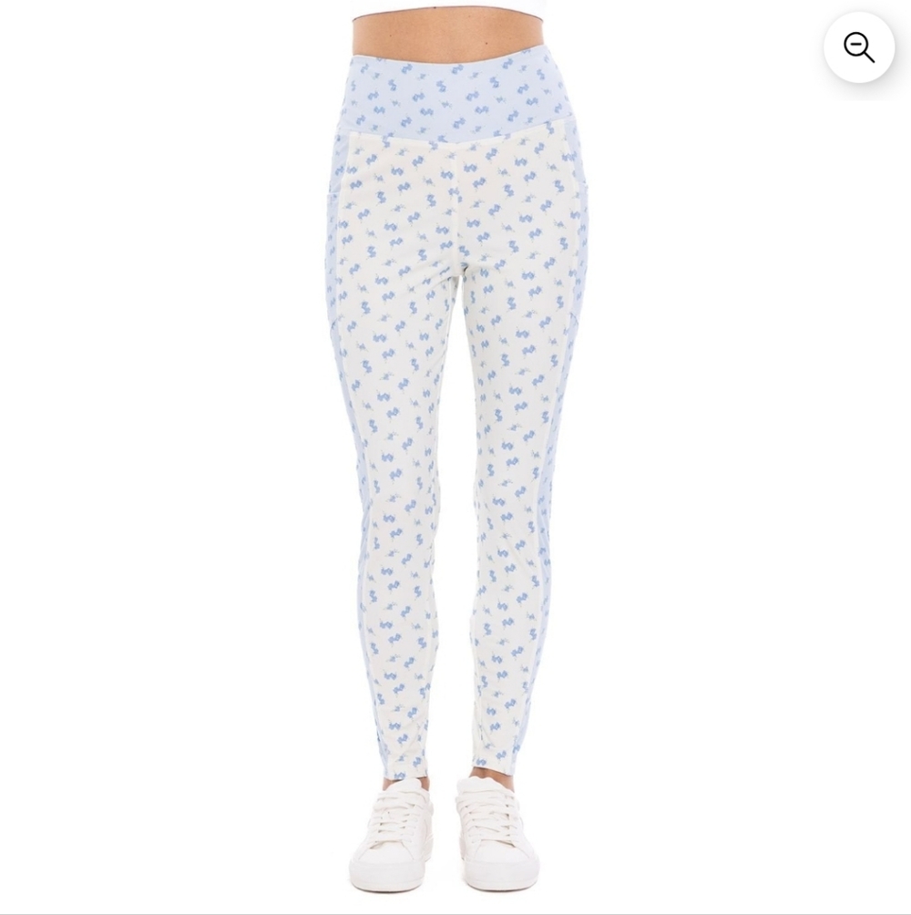 Shabby Chic Women's Active Legging Floral